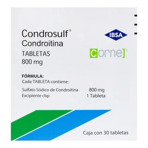 Comprar Condrosulf Condroitina 800 Mg Con 30 Tabletas