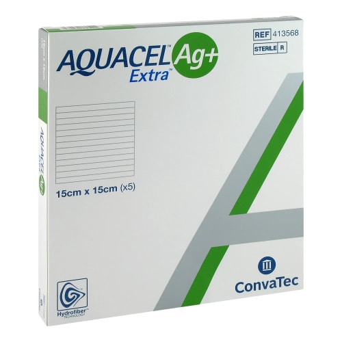 Aquacel ag extra 5 apósitos 15x15cm precio