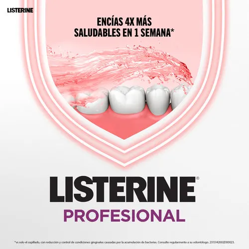 Listerine Profesional Experto En Encías Con 250 Ml
