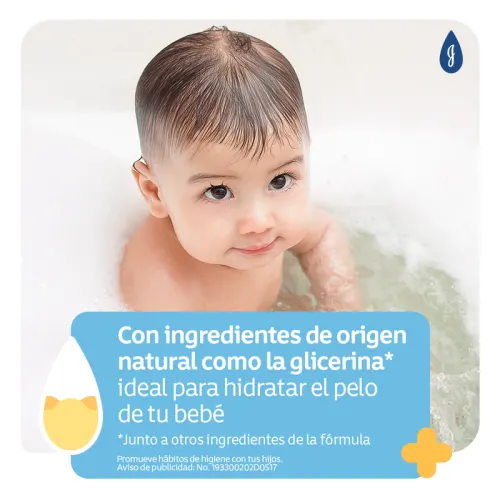 Comprar Johnson'S Baby Shampoo Para Bebé 400 Ml