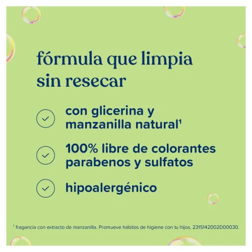 Shampoo Bebé Johnson’S Manzanilla 200 Ml