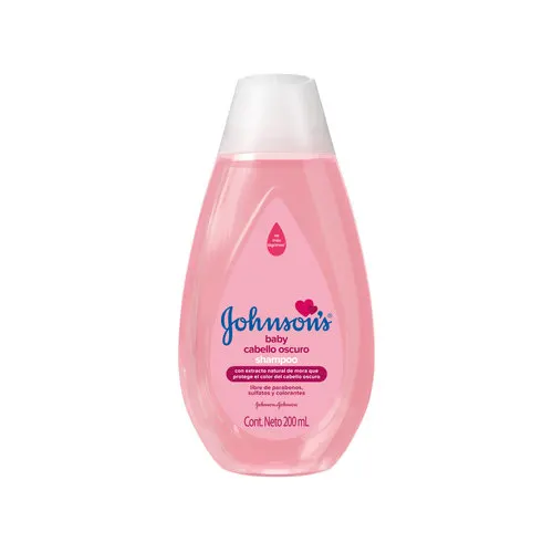Johnson’S Baby Shampoo Cabello Oscuro Para Bebé Con 200 Ml