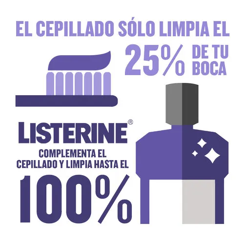 Enjuague Bucal Listerine Cuidado Total Zero 500 Ml