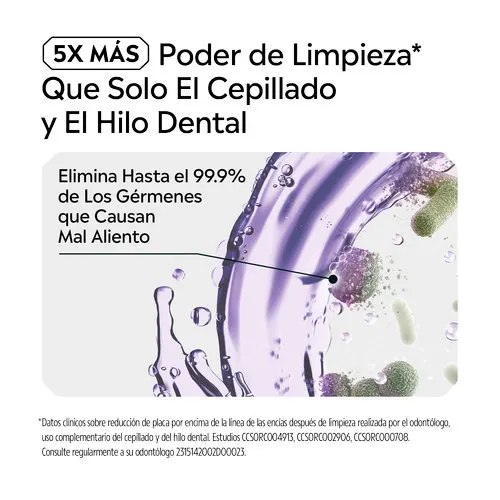 Enjuague Bucal Listerine Cuidado Total Zero 500 Ml