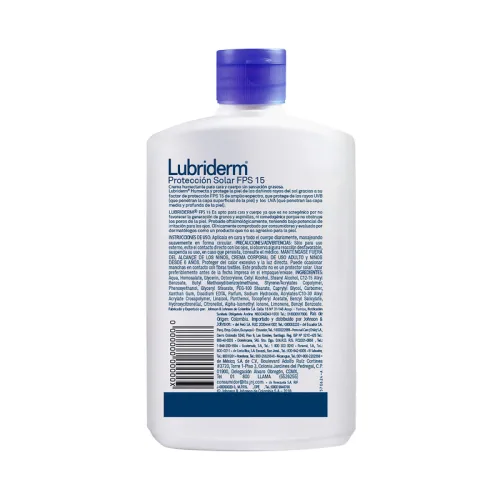 Comprar Lubriderm Protección Solarfps 15 Crema Corporal Con 120 Ml