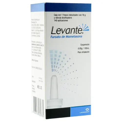 Levante 0.05 G Con Suspensión Para Inhalación Con 18 G