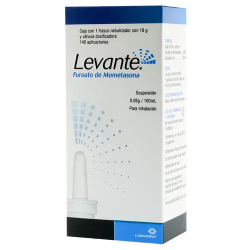 Levante 0.05 G Con Suspensión Para Inhalación Con 18 G