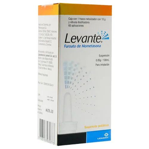 Levante Pediátrico 0.05 G Suspensión Para Inhalación Con 10 G