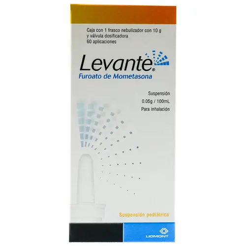 Levante Pediátrico 0.05 G Suspensión Para Inhalación Con 10 G