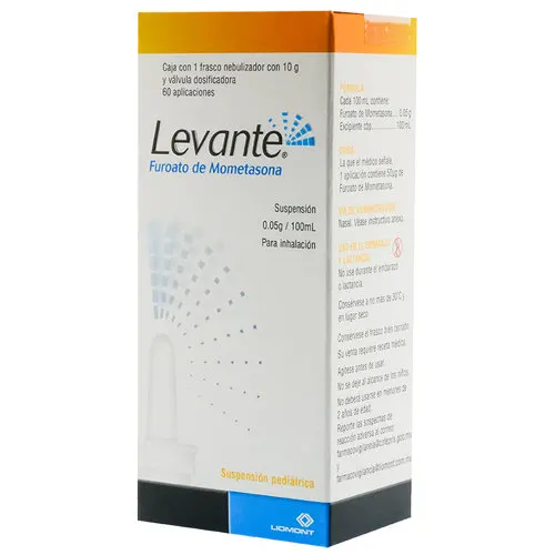 Levante Pediátrico 0.05 G Suspensión Para Inhalación Con 10 G