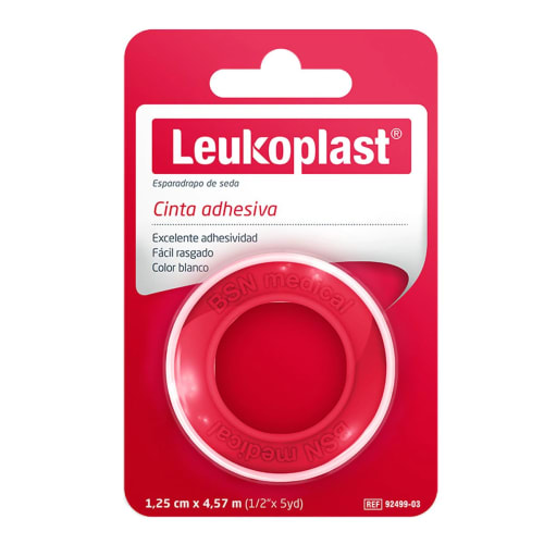 Leukoplast Cinta Adhesiva 1.25Cm X 4.57M Con 1 Pieza