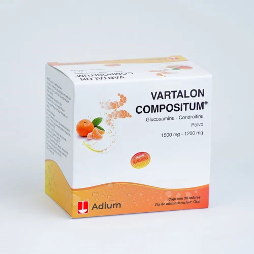 Vartalon Compositum 1200/1500 Mg Sabor Mandarina Con 30 Sobres