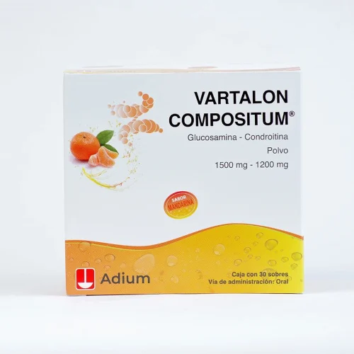 Vartalon Compositum 1200/1500 Mg Sabor Mandarina Con 30 Sobres