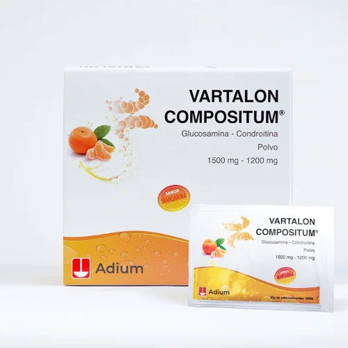 Vartalon Compositum 1200/1500 Mg Sabor Mandarina Con 30 Sobres