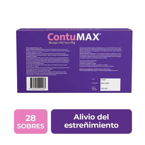Contumax 17 G Con 28 Sobres