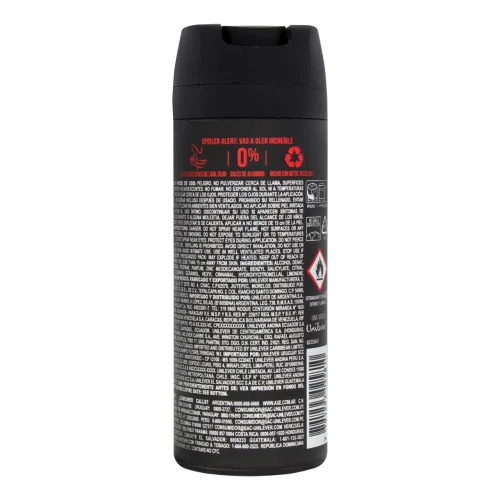 Comprar Axe Fusion Desodorante Bodyspray Para Hombre 96 Gr Spray Aerosol