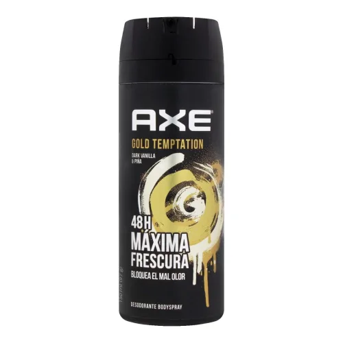 Axe Gold Temptation Desodorante Antitranspirante En Aerosol Con 96 G