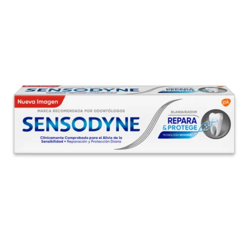 Comprar Sensodyne Crema Dental Para La Sensibilidad Protege Blanqueador 100 Gr Tubo