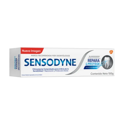 Comprar Sensodyne Crema Dental Para La Sensibilidad Protege Blanqueador 100 Gr Tubo