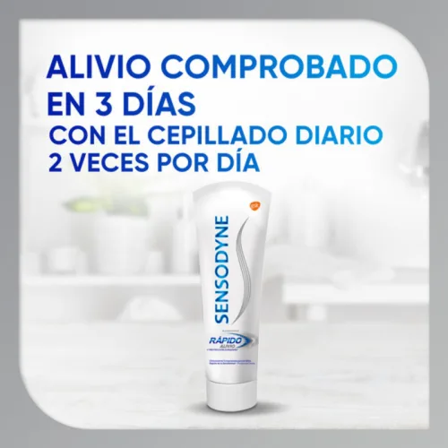 Comprar Sensodyne Rápido Alivio Blanqueador 100 Gr Tubo