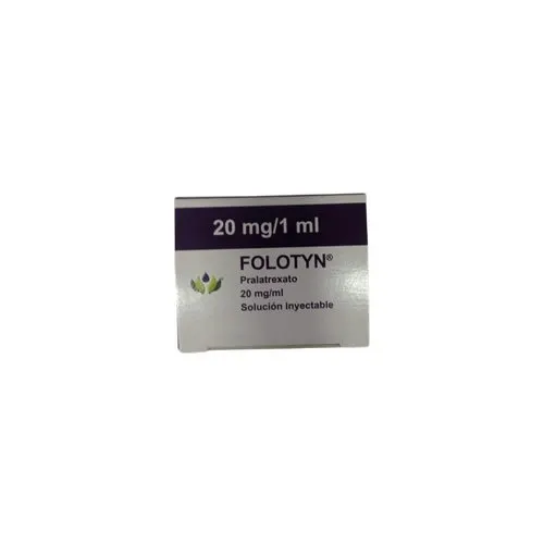 Folotyn 20 Mg/Ml Solución Inyectable
