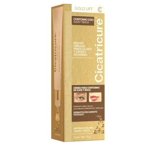 Comprar Cicatricure Gold Lift Contorno Dúo Ojos Y Boca Con 15 G