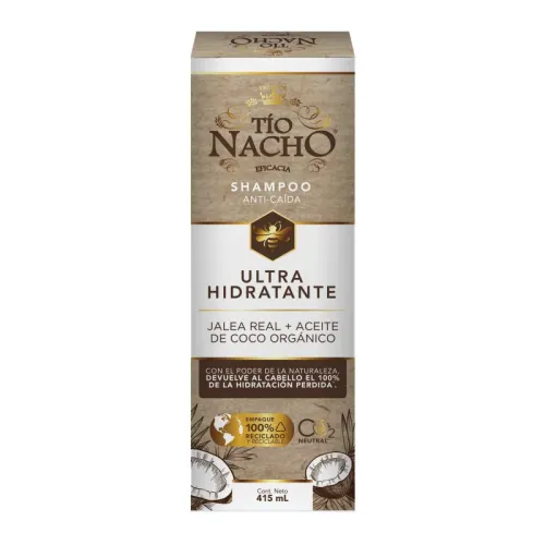 Tio Nacho Shampoo Ultra Hidratante Coco 415 Ml