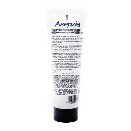 Comprar Asepxia Carbón Detox Gel Exfoliante 120G