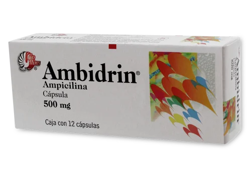 Comprar Ambidrin 500 Mg Con 12 Cápsulas
