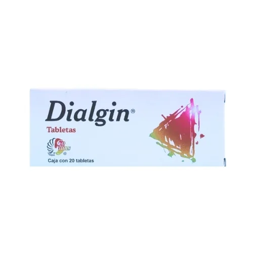 Dialgin 50/2/200/200 Mg Con 20 Tabletas