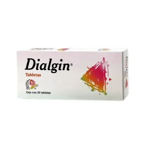 Dialgin 50/2/200/200 Mg Con 20 Tabletas