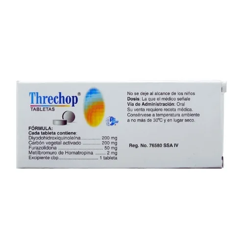 Threchop 200/50/2 Mg Con 20 Tabletas