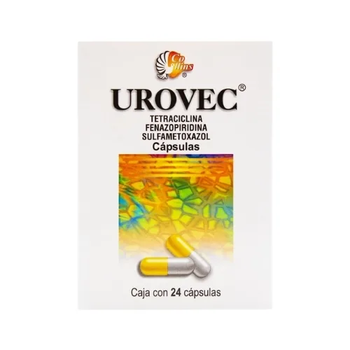 Urovec 200/125/50 Mg Con 24 Cápsulas