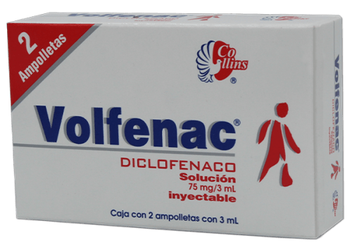 Comprar Volfenac 75 Mg Con 2 Solución Inyectable