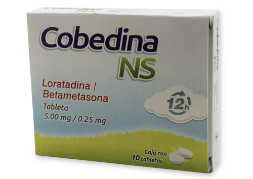 Comprar Cobedina Ns 5/0.25 Mg Con 10 Tabletas