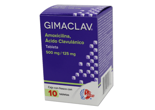 Comprar Gimaclav 500/125 Mg Con 10 Tabletas