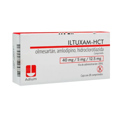 Iltuxam Hct 5/12.5/40 Mg Con 28 Comprimidos
