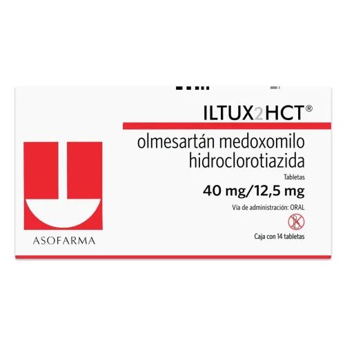 Iltux 2 Hct 40/12.5 Mg Con 14 Tabletas