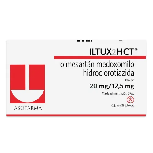 Iltux2Hct 20/12.5 Mg Con 28 Tabletas