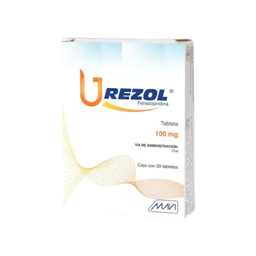 Urezol 100 Mg Con 20 Tabletas