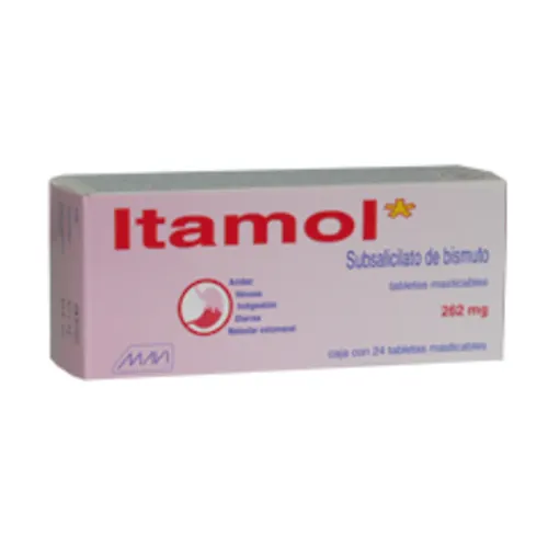 comprar Itamol 262 Mg Con 24 Tabletas Masticables