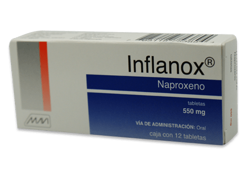 Comprar Inflanox 550 Mg Con 12 Tabletas