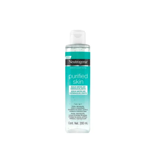 Neutrogena Purified Skin Agua Micelar Desmaquillante 200 Ml