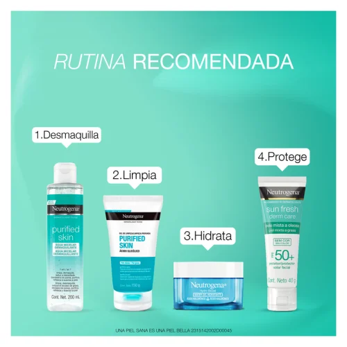 Neutrogena Purified Skin Agua Micelar Desmaquillante 200 Ml