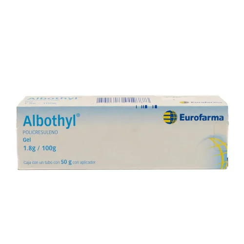 Albothyl Policresuleno Gel Con 50 G