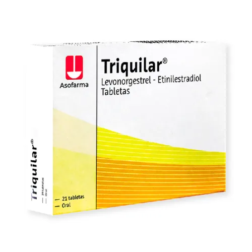 Triquilar 0.05/0.03 Mg Con 21 Tabletas
