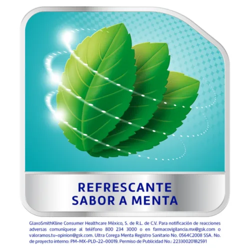 Corega Ultra Crema Adhesiva Para Prótesis Sabor Menta 40 G
