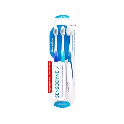 Sensodyne Cepillo Dental Extra Suave Con 3 Piezas
