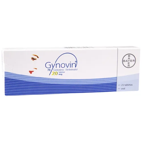 Comprar Gynovin 75/20 Mcg Con 21 Tabletas