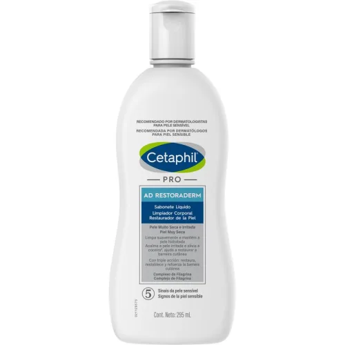 Cetaphil Pro Ad Restoraderm Limpiador Corporal 295 Ml